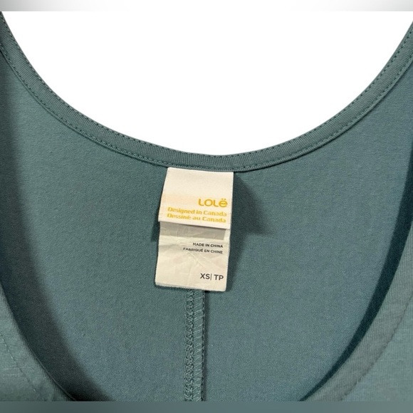 Lolë, Elegant Sleeveless Dress, XS, Aqua - Picture 4 of 9